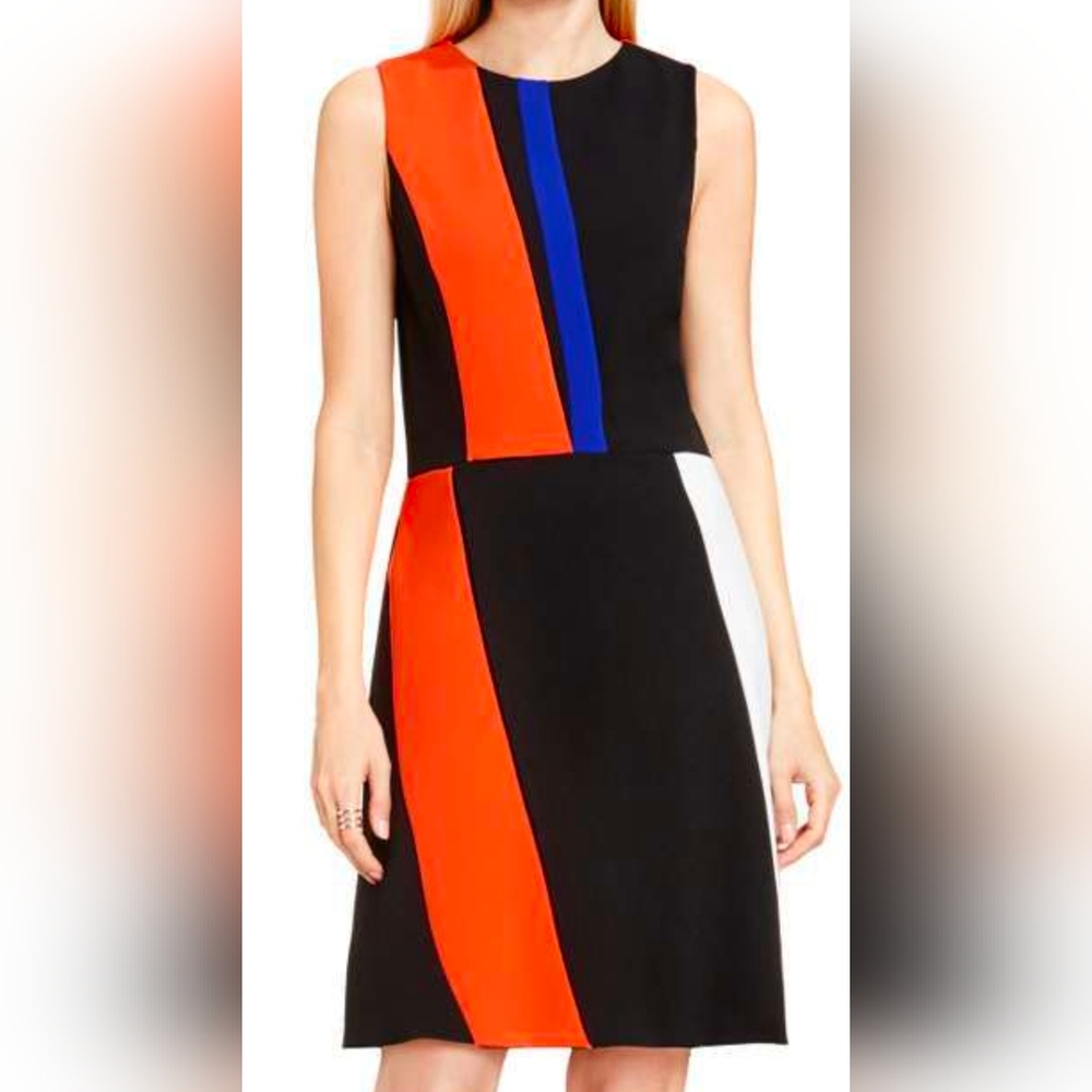 Vince Camuto Bold Multicolor Mini Dress